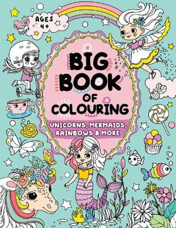 Big Book of Colouring for Girls: Children Ages 4+ by Fairywren Publishing 9781915454256