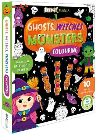 Ghosts, Witches, Monsters Colouring by Igloo Books 9781837954964