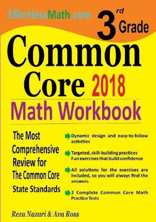 3rd Grade Common Core Math Workbook: The Most Comprehensive Review for The Common Core State Standards by Ava Ross 9781986177184