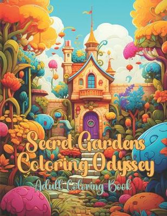 Secret Gardens Coloring Odyssey: Adult Coloring Book by Deanna Bradley 9798873445455