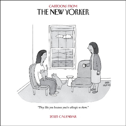 Cartoons from the New Yorker 2025 Wall Calendar by Conde Nast 9781524887001