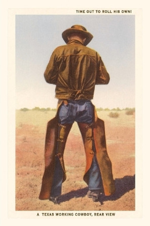 Vintage Journal Cowboy Rolling Cigarette by Found Image Press 9781669515289