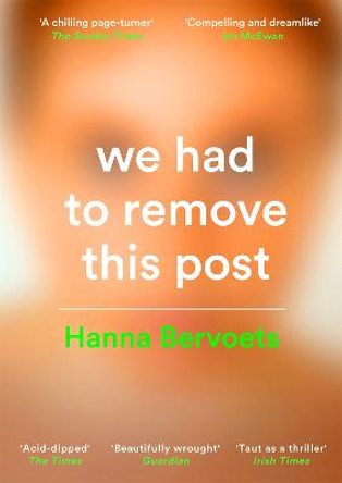 We Had To Remove This Post by Hanna Bervoets