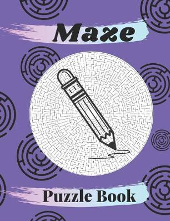 Maze puzzle Book: Mazes puzzles with solutions, Mazes puzzles for Kids, Perfect For Kids, Puzzles Games by Aymane Jml 9798711483205