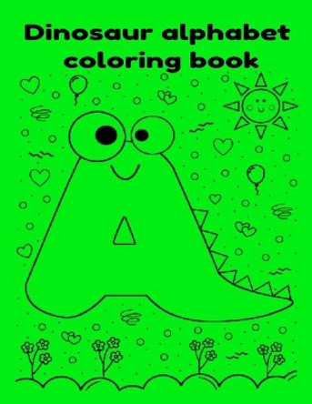 Dinosaur alphabet coloring book by Donfrancisco Inc 9798736823420