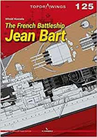 The French Battleship Jean Bart by Witold Koszela