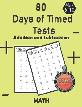 Addition and subtraction Timed Test: Digits 0-20, Age (5-10), Practice probléme mathématique by Mat Art 9798667830245