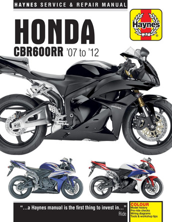 Honda CBR600RR (07 - 12) by Haynes Publishing