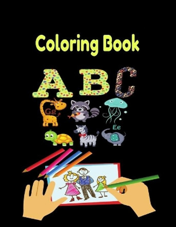 Coloring Book ABC: Animals Alphabet Coloring Page by Book Color 9798683840488