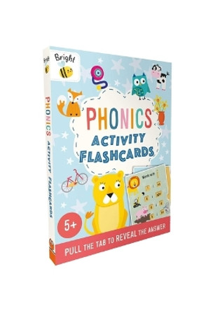 Bright Bee Phonics Activity Flashcards: Slide Tabs to Reveal Answers, Ages 5& Up by Igloobooks 9781837717934