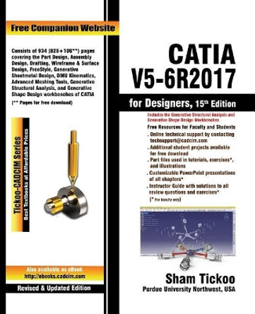 CATIA V5-6R2017 for Designers by Prof Sham Tickoo Purdue University 9781640570108