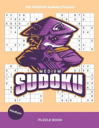 Medium Sudoku Puzzle Book: 100 Large Print Sudoku Puzzles For Adults and Seniors With Solutions (vol.1) by Ziesmerch Publishing 9798565920529