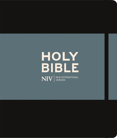 NIV Journalling Black Hardback Bible New International Version 9781529353624