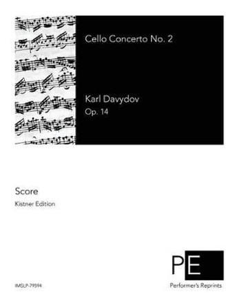 Cello Concerto No. 2 by Karl Davydov 9781518656675