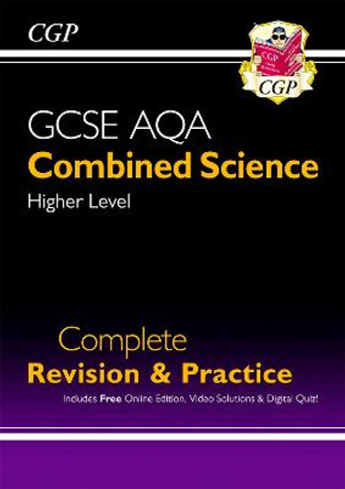 GCSE Combined Science AQA Higher Complete Revision & Practice w/ Online Ed, Videos & Quizzes by CGP Books