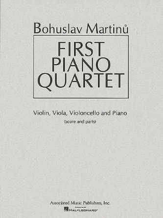 First Piano Quartet: Score and Parts by Bohuslav Martinu 9780793598311