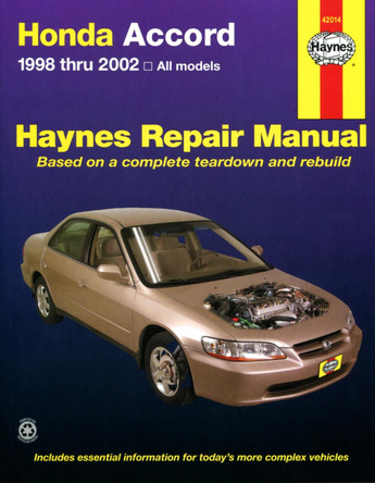 Honda Accord (98 - 02) by Haynes