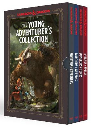 The Young Adventurer’s Collection: Monsters and Creatures, Warriors and Weapons, Dungeons and Tombs, Wizards and Spells: Dungeons and Dragons 4-Book Boxed Set by Jim Zub