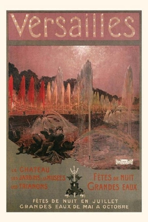 Vintage Journal Versailles Travel Poster by Found Image Press 9781648112393