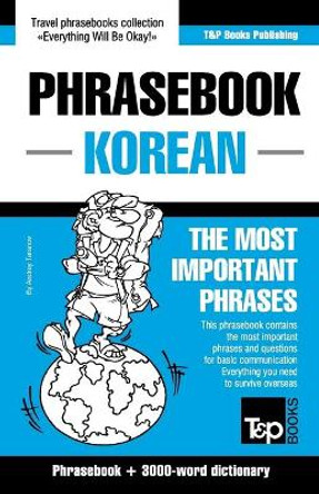 English-Korean Phrasebook and 3000-Word Topical Vocabulary by Andrey Taranov 9781786167644