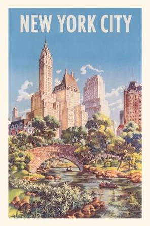 Vintage Journal New York City Travel Poster by Found Image Press 9781669512790