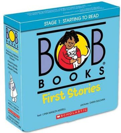 Bob Books - First Stories Box Set Phonics, Ages 4 and Up, Kindergarten (Stage 1: Starting to Read) by Lynn Maslen Kertell