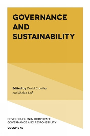 Governance and Sustainability by Professor David Crowther 9781800431522