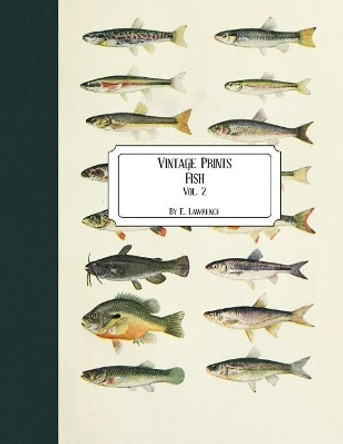 Vintage Prints: Fish: Vol. 2 by E Lawrence 9781726276771