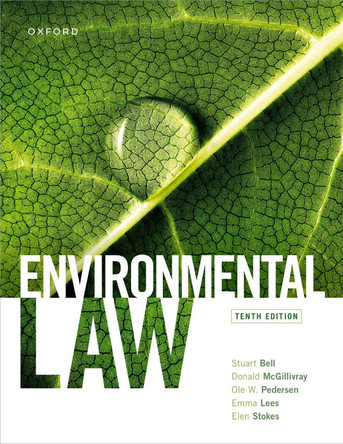 Environmental Law by Stuart Bell 9780192847690
