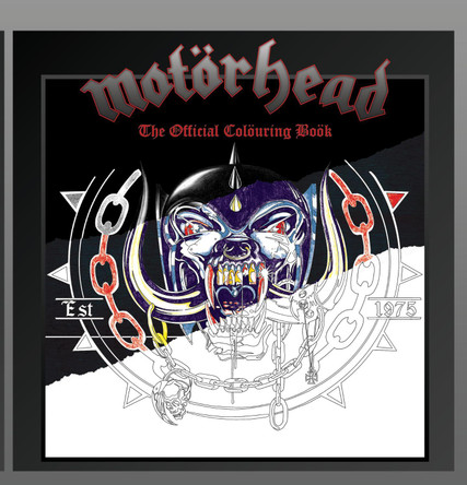 Motorhead The Official Colouring Book by Rock N' Roll Colouring