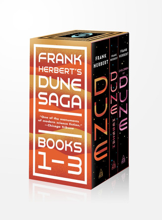 Frank Herbert's Dune Saga 3-Book Boxed Set: Dune, Dune Messiah, and Children of Dune by Frank Herbert