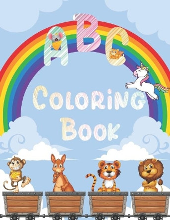 ABC Coloring Book: My Big ABC Coloring Book, Unicorn Coloring Book 2 Year Old by Composition Notebooks Publisher 9798603480251