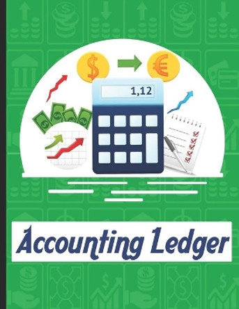 accounting ledgers: for bookkeeping Accounting General Ledge, sustained and long lasting tracking and record keeping Size:8.5&quot;x11&quot; in 100 by Scorebooks Ledger 9798604823408