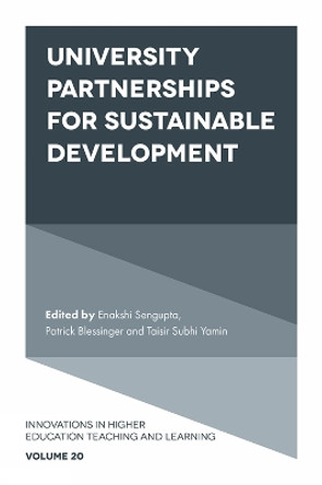 University Partnerships for Sustainable Development by Enakshi Sengupta 9781789736441