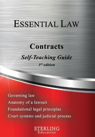 Contracts: Essential Law Self-Teaching Guide by Sterling Education 9798885570176