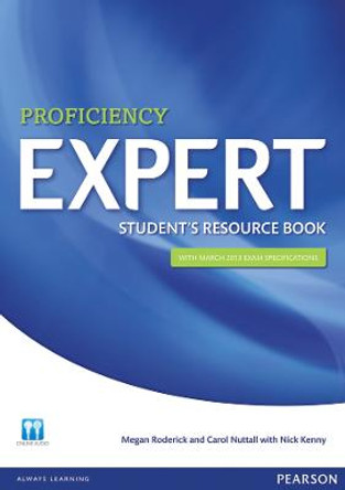 Expert Proficiency Student's Resource Book with Key by Megan Roderick