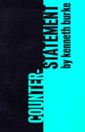 Counter-Statement by Kenneth Burke 9780520001961