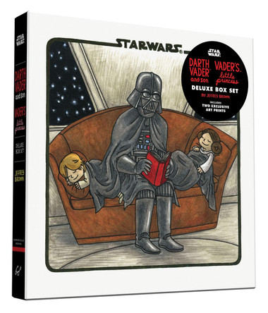 Darth Vader & Son / Vader's Little Princess Deluxe Box Set (includes two art prints) (Star Wars) by Jeffrey Brown