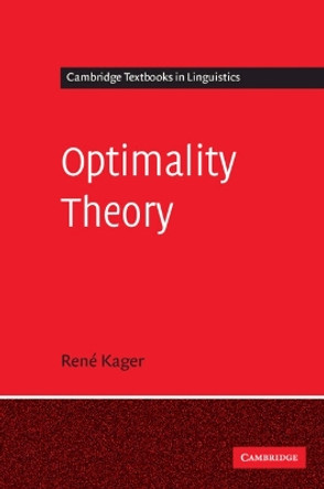Optimality Theory by Rene Kager 9780521589802