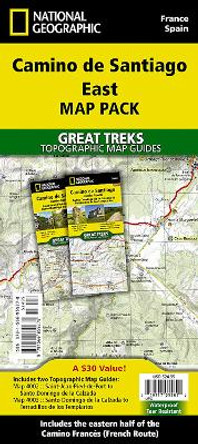 Camino de Santiago East Map Map Pack Bundle: 2 map set by National Geographic Maps 9781566959278