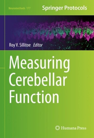 Measuring Cerebellar Function by Roy V. Sillitoe 9781071620250
