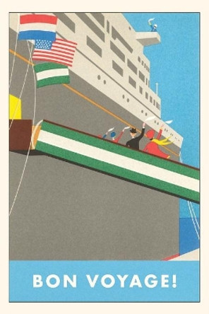 Vintage Journal Boarding the Cruise Travel Poster by Found Image Press 9781648111495