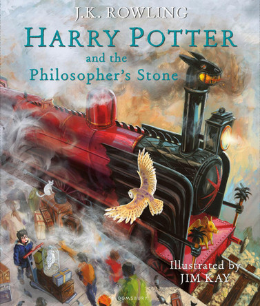 Harry Potter and the Philosopher's Stone: Illustrated Edition by J. K. Rowling