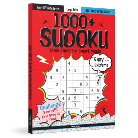 1000 + Sudoku Brain Games for Smart Minds Wonder House Books 9789358565072