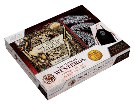 The Official Westeros Cookbook and Apron Gift Set: Recipes from House of the Dragon and Game of Thrones Insight Editions 9798886634808