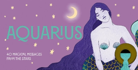 Aquarius Pocket Zodiac Cards: 40 Magical Messages from the Stars Ginny Chiara Viola 9781590035580