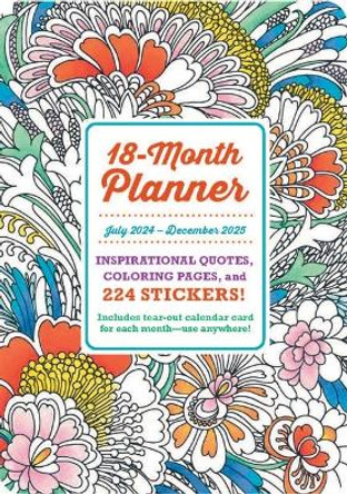 2025 Coloring Planner Editors of Thunder Bay Press 9781667206400