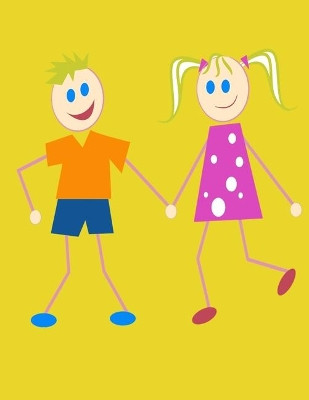 Kid's Notebook: 100 Pages 8.5" X 11" Wide Ruled Line Paper by Rwg 9781087811277