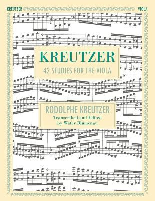 42 Studies: Transcribed for Viola (Schirmer's Library of Musical Classics, Volume 1737) by Walter Blumenau 9781635619829