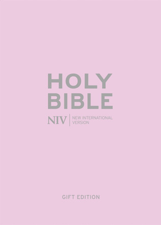 NIV Pocket Pastel Pink Soft-tone Bible by New International Version